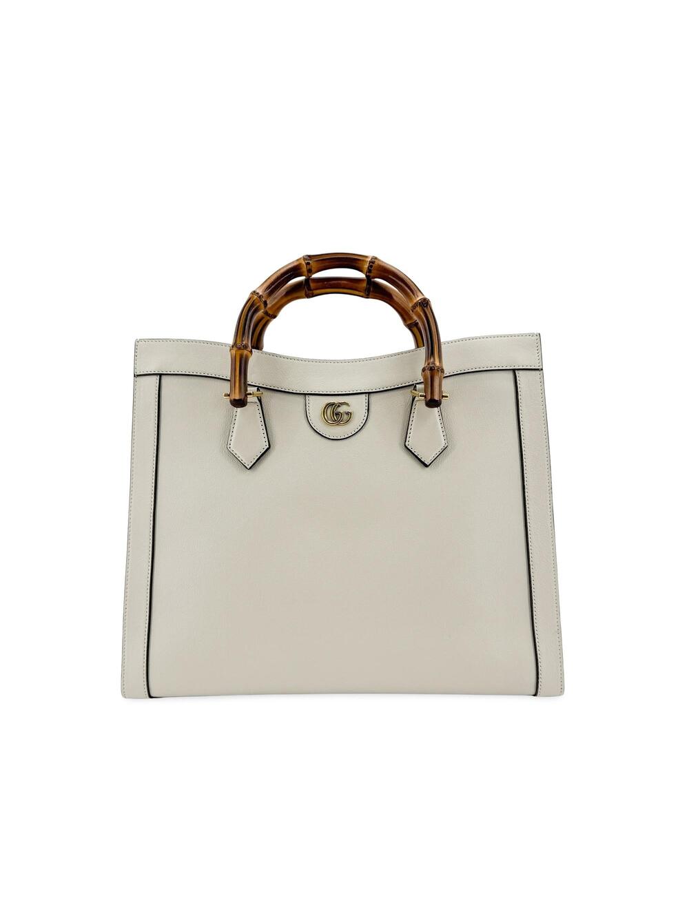 Gucci Diana Medium Tote Bag White #363956G99B